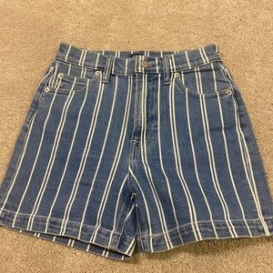 Denim shorts from the gap